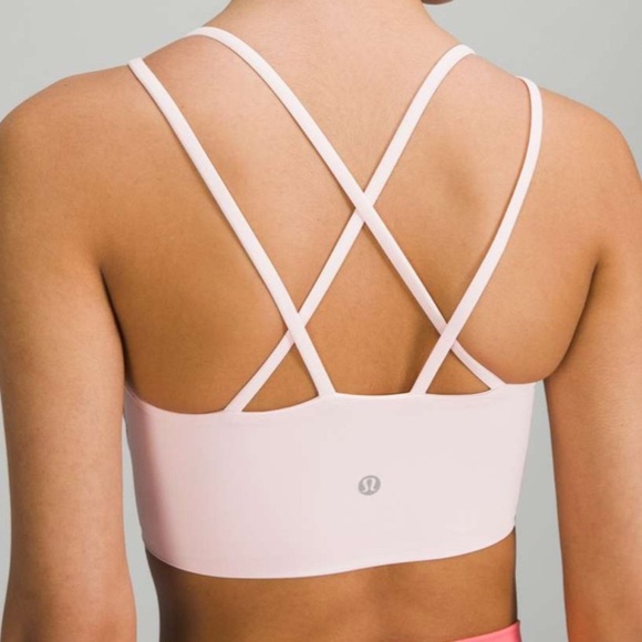 Lululemon Like A Cloud Bra B/C Cup in Strawberry Milkshake Size 6 - Picture 2 of 5